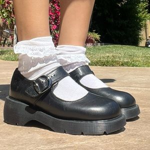 Vintage 90s Doc Dr.Martens DM’s 8682 Mary Jane Shoes UK 4/ US 6